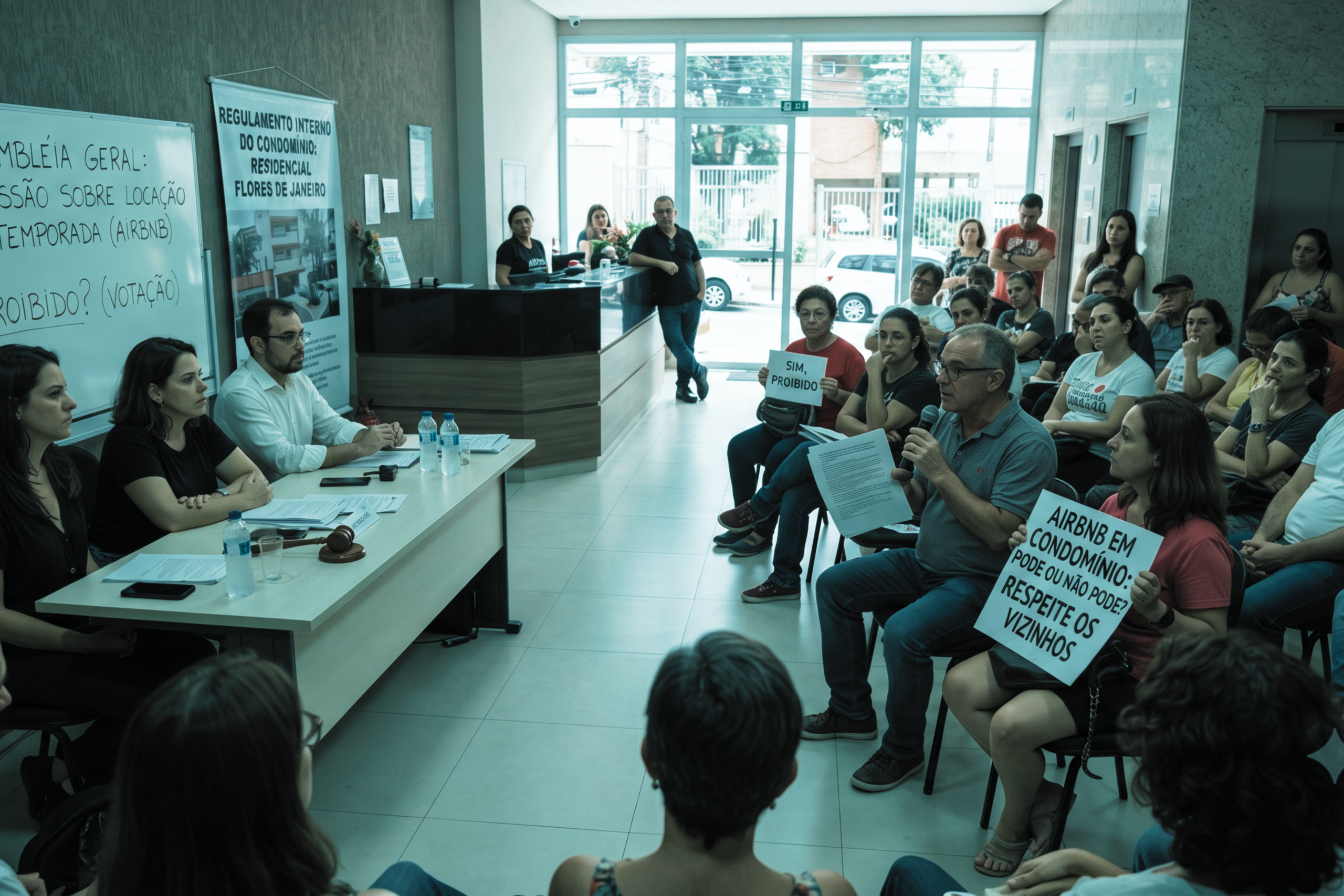 Condomínio pode proibir o Airbnb? O que a justiça diz hoje.